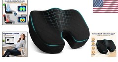 Deluxe Machine Washable Memory Foam Chair Pad for Ultimate Sitting Comfort