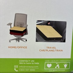 NOVA Medical Products 3″ Gel Foam Wheelchair – Auto – Chair Cushion 18x16x3 (83