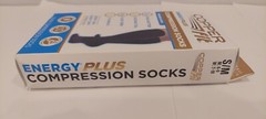 Copper Fit Energy Plus Compression Socks Sz S / M (Men’s 6-9, Women’s 7-10) NEW