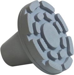 7/8 Inch Wide Base Non-Slip Crutch Tips – Durable Rubber for Enhanced Stability