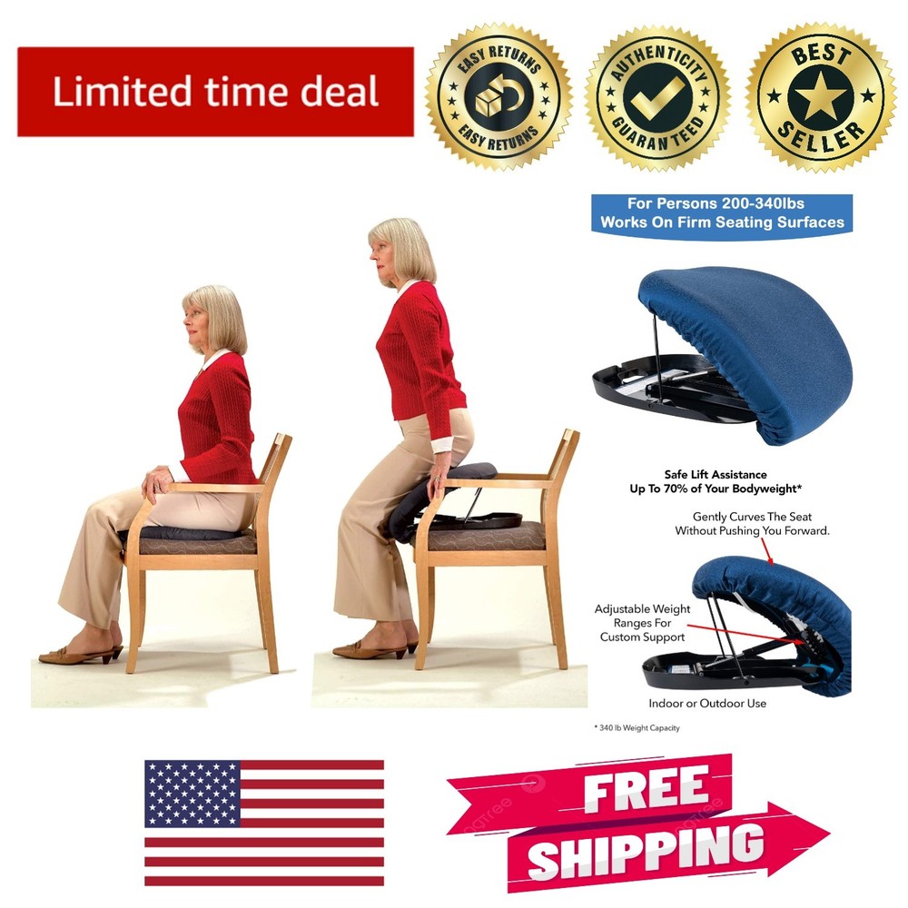 Upeasy Seat Assist Plus: Portable Chair Lift for Seniors – Up to 340 lbs Support