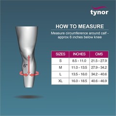 Tynor Leg Traction Brace Grey , Size – MEDIUM
