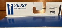 NEW TRUFORM Classic Medical-Style Pantyhose Beige 20-30mmHg Firm Support #1756-T