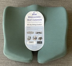 Cushion Lab Patented Pressure Relief Seat Cushion Extra-Dense Memory Foam Green