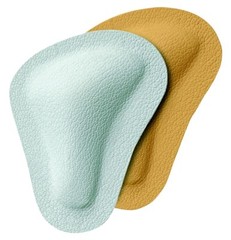 Pedag T-Form 135 arch support leather pads, forefoot bunion neuroma pain relief