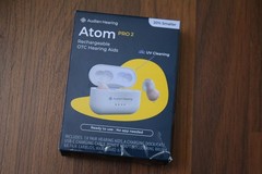 NEW Audien Hearing Atom Pro 2 Rechargeable OTC Hearing Aids with UV Cleaning