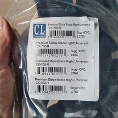 Comfortland CK-700-R Premium Elbow Brace – Right / Universal Fit – New in Bag