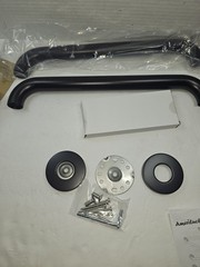 AmeriLuck 2 Pack 1-1/4 x16 inches Oil Rubbbed Bronze Bath Safety Grab Bar