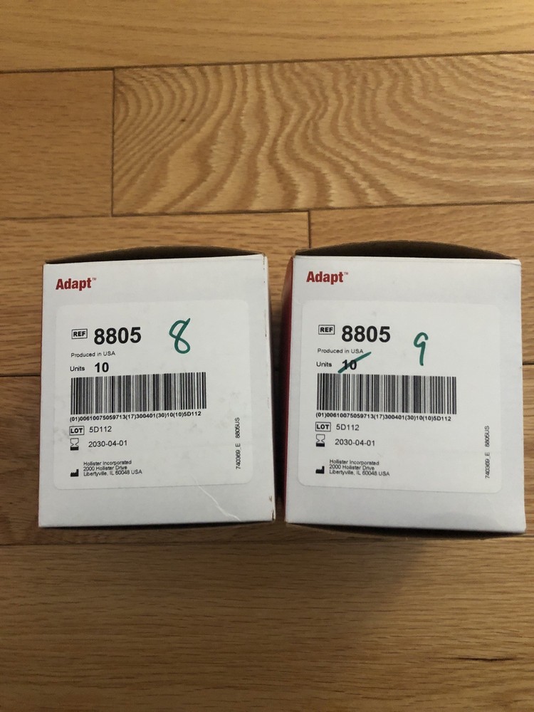 Hollister 8805 Adapt CeraRing Barrier Rings 2″ (48mm) 2 open Boxes 17 Rings