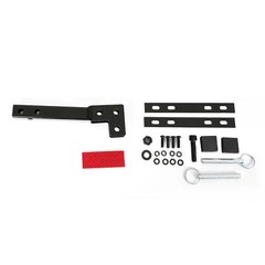 Folding Rear Basket Accessory For Mobility Scooters Power Chairs w/Hitch Receive