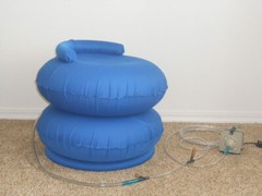 Personal Cushion Lift, Made In USA, New inflatable lifting chair for the floor