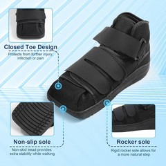 Closed Post Op Shoe, Post Op Shoes, Fracture Medical Walking Shoes for Men an