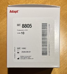 10 Count Hollister 8805 Adapt CeraRing Barrier Rings 2″ (48mm) Exp 2028
