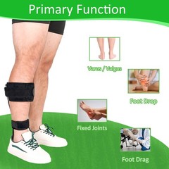 AFO Drop Foot Stabilizer Support for Walking with Shoe for Men and Women
