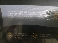 Audien Hearing Ion Pro Rechargeable OTC Hearing Aids – BRAND NEW / SEALED