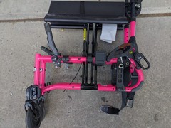 Quickie 2 Lite 14″ x 18″ Manual Folding Wheelchair – Pink
