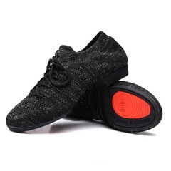 Soft Mesh Low Heel Shoes for Women and Girls, Ballroom Tennis, Latin Training, B