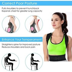 Posture Corrector Support Magnetic Back Shoulder Brace Belt Band For Men Women