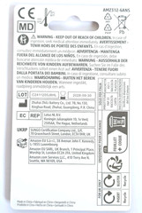54-COUNT Amazon Basics Size 312 Zinc-Air Hearing Aid Batteries (Brown Tab)