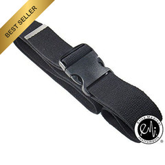 EMI 60in Gait Transfer Belt Black Cotton Plastic Buckle Patient Mobility Aid