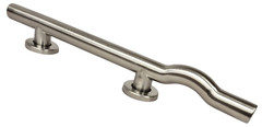 SEACHROME 00021 ADA 24″ 1 -1/2″ O.D/Satin SS End Wall Bathroom Shower Grab Bar