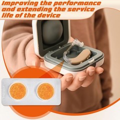 24 Pcs Hearing Aid Drying Capsules Bulk Hearing Aid Dryer Hearing Aid