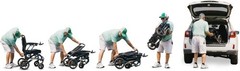 Pride Mobility Jazzy Carbon HD Folding Travel Power Wheelchair