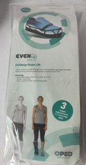 NEW EvenUp Shoe Lift Balancer Leveler Size M Medium Men 8.5-10.5 Womens 9-11