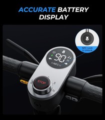 32lb Foldable 4-Wheel Mobility Scooter Seniors Adults NFC Key, Airline Approved