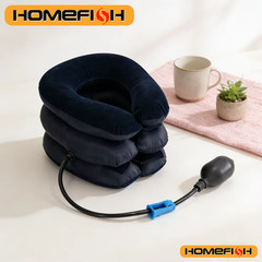 Inflatable Air Cervical Traction Neck Stretcher – 1 Tube Orthopedic Pillow Colla
