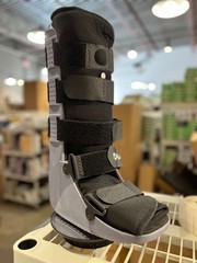 FLA Adjustable Air Ankle Walker, Post Op Boot High Height — X-Large – Right or