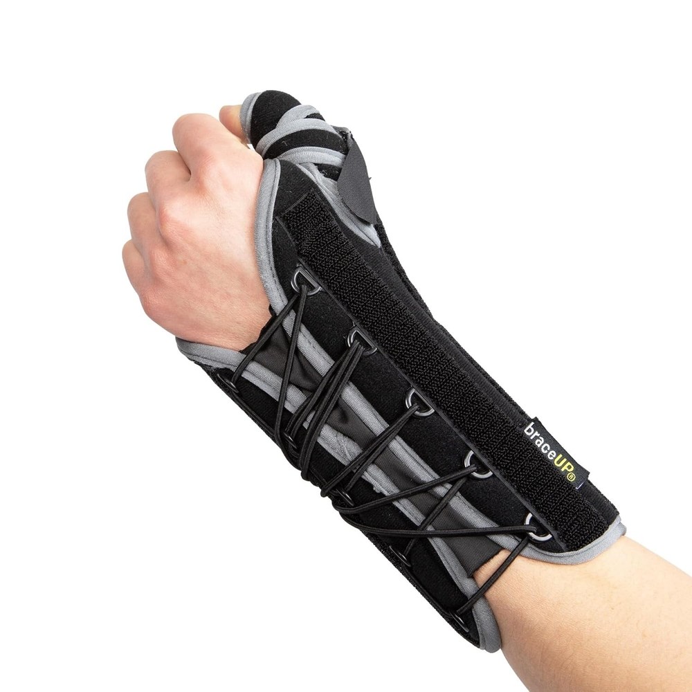 BraceUP Quick Wrap Wrist and Thumb Brace – LEFT HAND