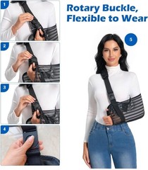 Arm Sling for Broken Arm, Torn Rotator Cuff, Shoulder, Elbow, Wrist Injury -Mesh