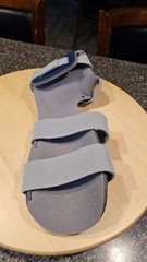 RCAI Resting Hand Orthosis LARGE Left (L L) Brace Padded Adjustable EXC UC