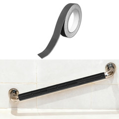0.71inch*20ft Non-Slip Tape for Bathtubs and Showers Grab Bars, Stainless Ste…