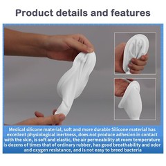 Female Wearable Urinal Bag Silicone Urine CatheterPortable Urine Collector M