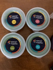 Premium Quality Therapy Putty (4 Pack, 3-oz Each) X-tra soft, soft, Med & firm