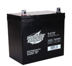 12v55ah Interstate Mobility Scooter SLA Batteries – Sold as a pair – SLA1165