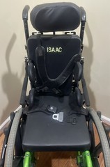 Numotion Quickie Special Needs Pediatric Adjustable Manual Green Wheelchair