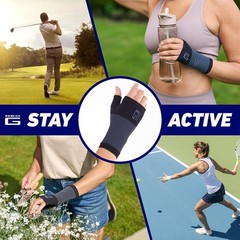 Wrist and Thumb Support for Arthritis, Joint Pain, Tendonitis, Sprain – Wrist…
