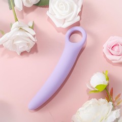 Tisancy 5 Size Silicone Pelvic Floor Muscle Dilator Exerciser Trainer Purple