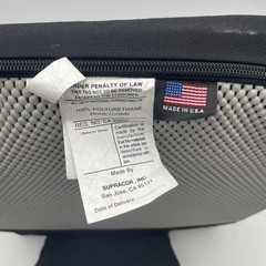Supracor StimuLITE Contoured Wheelchair Cushion 19×16.5×3 Black USA Demo