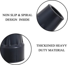 3/4 Inch Rubber Cane Tips – Shock Absorbing & Corrosion Resistant