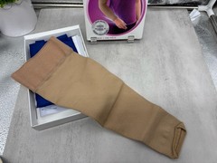 Jobst Bella Strong Arm Sleeve for Lymphedema Beige Compression 20-30mmHg Size 6
