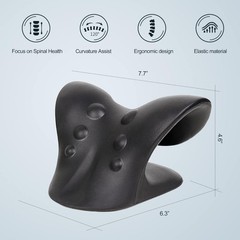 Neck Hump Corrector Cervical Traction Pillow for Pain Relief and Relaxation
