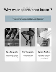 2x Knee Sleeves Copper Silver Compression Brace Support Sport Joint Injury Pain