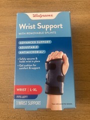 NEW Wrist Support Removable Splints, Advanced Support Anti microbial Adjustable