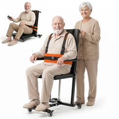 Foldable Floor Lift Get Up from Floor Lift Assist Devices 440 lb Capacity