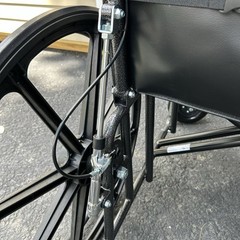 NEW Bari+Max Bariatric Reclining Wheelchair 24”Elevating Leg Rest 15015-24DELR