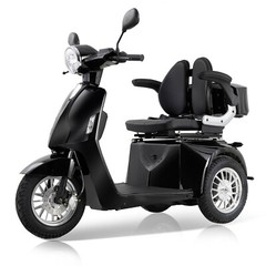 800W 3-Wheel Travel Electric Mobility Scooter 60V20Ah 3-Speed for Seniors 350LBS